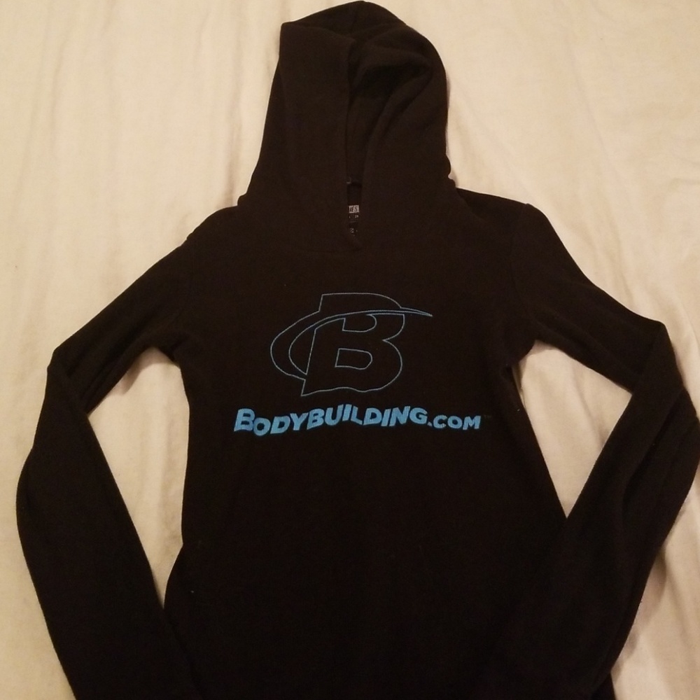 Bodybuilding.com black sweatshirt